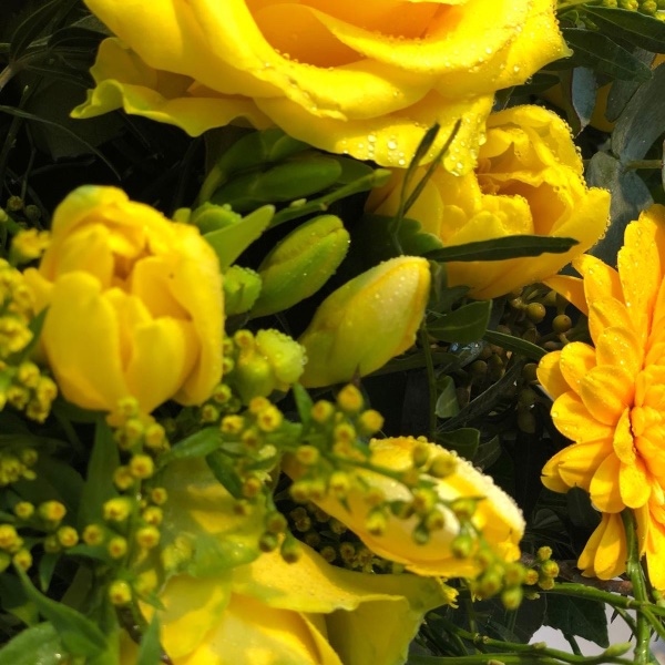 Blumenstrauß - gelb Bild 1
