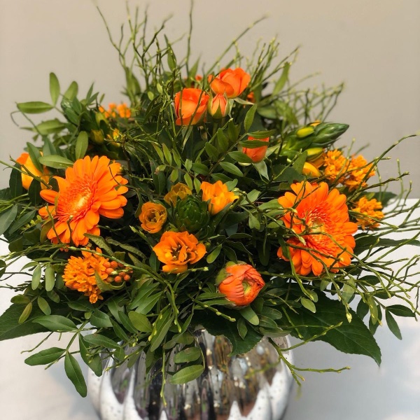 Blumenstrauß - orange Bild 1